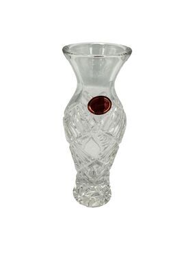 Gorham Crystal 6 1/4” Bud Vase Montage Collection 2003 Made in Poland with Box